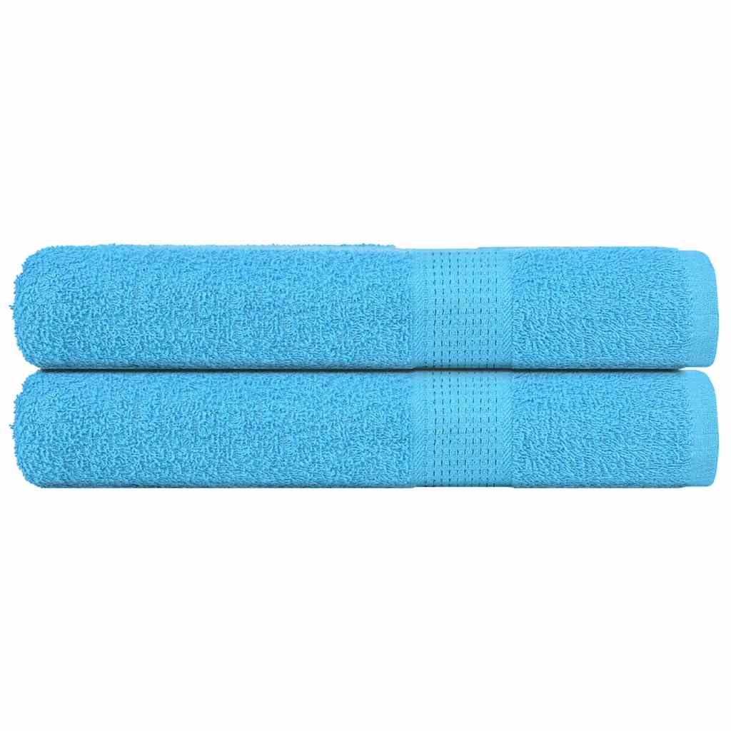 Saunatücher FROGN 2 Stk. Türkis 80x200 cm 360 g/m²