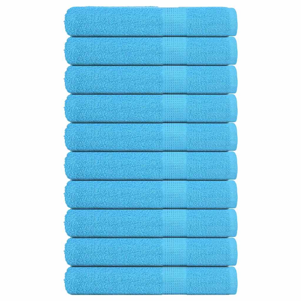Saunatücher FROGN 10 Stk. Türkis 80x200 cm 360 g/m²
