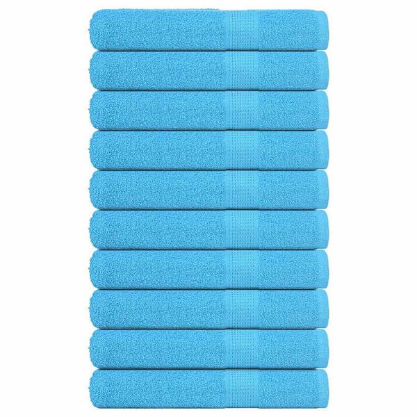Saunatücher FROGN 10 Stk. Türkis 80x200 cm 360 g/m²