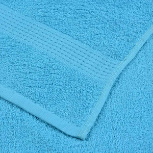 Saunatücher FROGN 10 Stk. Türkis 80x200 cm 360 g/m²