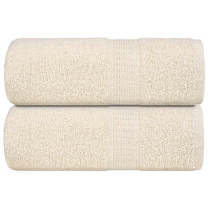 Waschtücher FROGN 2 Stk. Creme 30x30 cm 360 g/m²