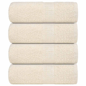 Waschtücher FROGN 4 Stk. Creme 30x30 cm 360 g/m²