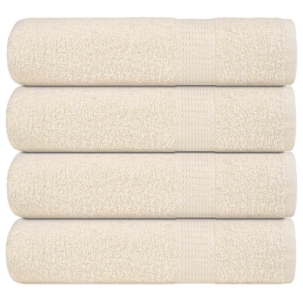 Handtücher FROGN 4 Stk. Creme 50x100 cm 360 g/m²