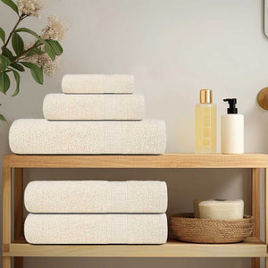 Handtücher FROGN 4 Stk. Creme 50x100 cm 360 g/m²