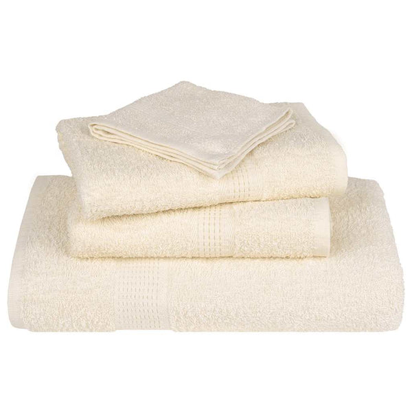 Handtücher FROGN 4 Stk. Creme 50x100 cm 360 g/m²