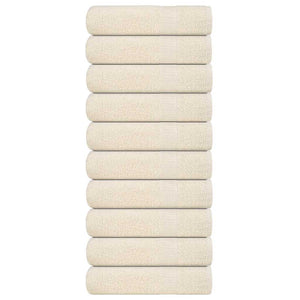Handtücher FROGN 10 Stk. Creme 50x100 cm 360 g/m²