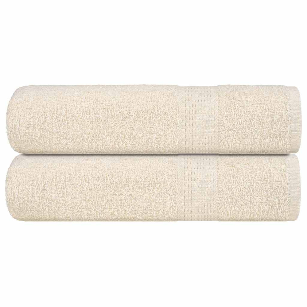 Duschtücher FROGN 2 Stk. Creme 70x140 cm 360 g/m²