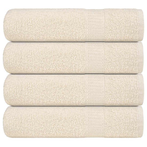 Duschtücher FROGN 4 Stk. Creme 70x140 cm 360 g/m²