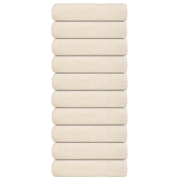 Duschtücher FROGN 10 Stk. Creme 70x140 cm 360 g/m²