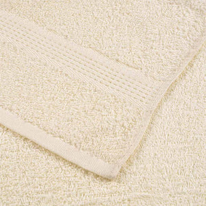 Duschtücher FROGN 10 Stk. Creme 70x140 cm 360 g/m²