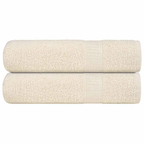 Badetücher FROGN 2 Stk. Creme 100x150 cm 360 g/m²
