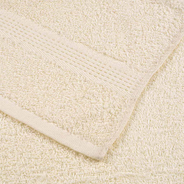 Badetücher FROGN 2 Stk. Creme 100x150 cm 360 g/m²
