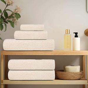 Saunatücher FROGN 4 Stk. Creme 80x200 cm 360 g/m²