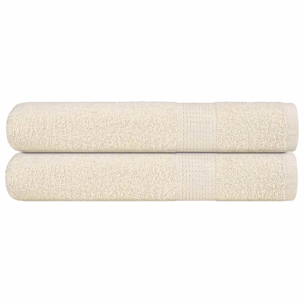 Handtücher FROGN 2 Stk. Creme 100x200 cm 360 g/m²