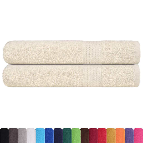 Handtücher FROGN 2 Stk. Creme 100x200 cm 360 g/m²