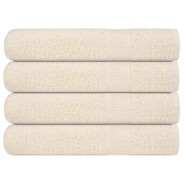 Handtücher FROGN 4 Stk. Creme 100x200 cm 360 g/m²