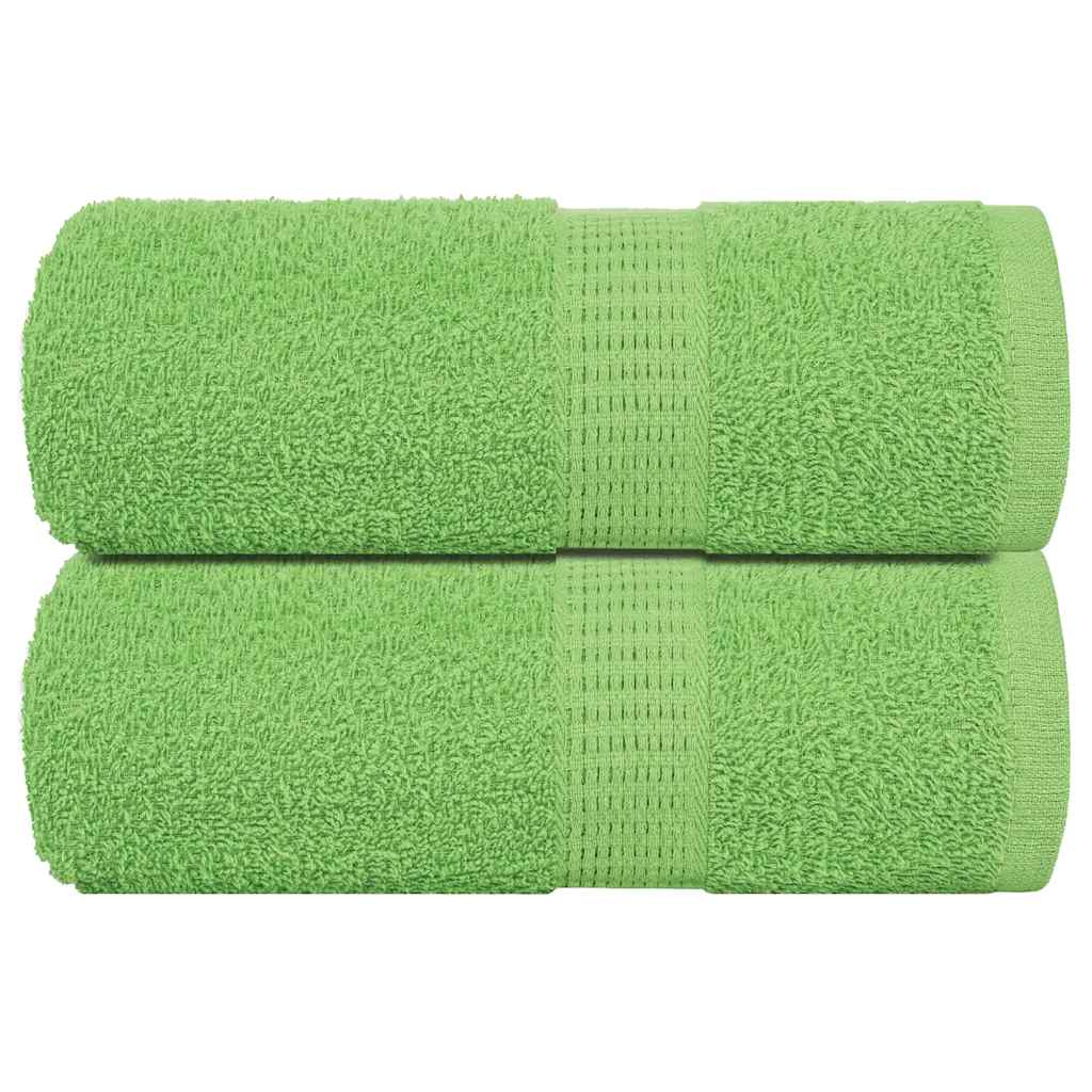 Waschtücher FROGN 2 Stk. Apfelgrün 30x30 cm 360 g/m²
