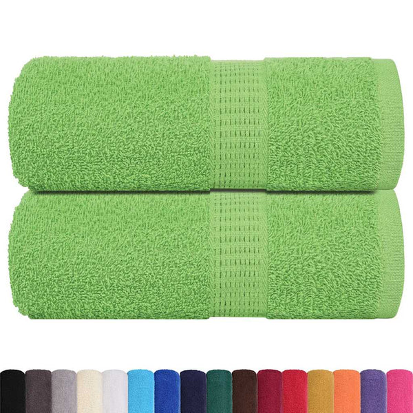 Waschtücher FROGN 2 Stk. Apfelgrün 30x30 cm 360 g/m²