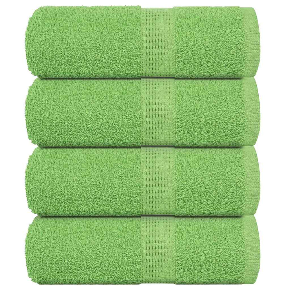 Waschtücher FROGN 4 Stk. Apfelgrün 30x30 cm 360 g/m²