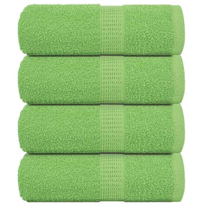 Waschtücher FROGN 4 Stk. Apfelgrün 30x30 cm 360 g/m²