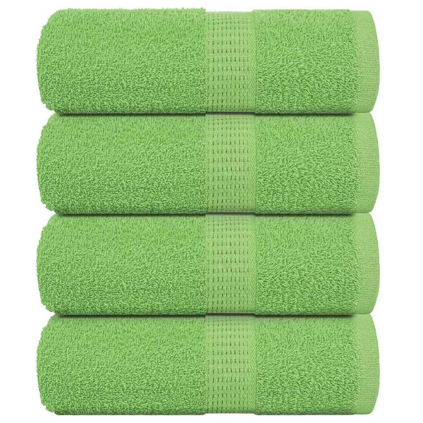 Waschtücher FROGN 4 Stk. Apfelgrün 30x30 cm 360 g/m²