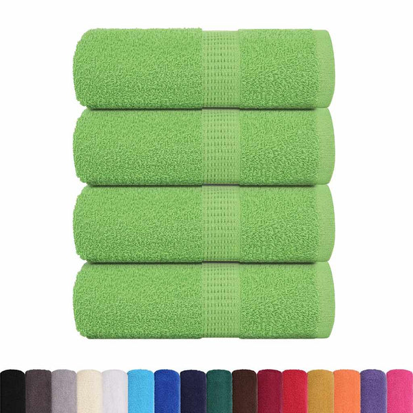 Waschtücher FROGN 4 Stk. Apfelgrün 30x30 cm 360 g/m²