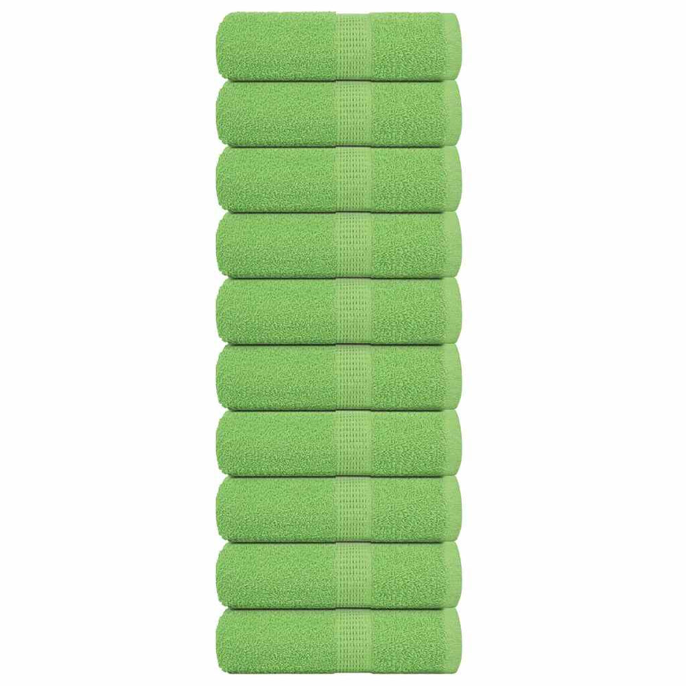 Waschtücher FROGN 10 Stk. Apfelgrün 30x30 cm 360 g/m²