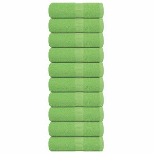 Waschtücher FROGN 10 Stk. Apfelgrün 30x30 cm 360 g/m²