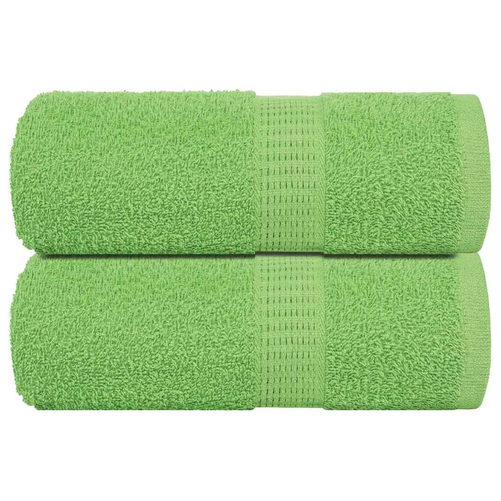Gästetücher FROGN 2 Stk. Apfelgrün 30x50 cm 360 g/m²