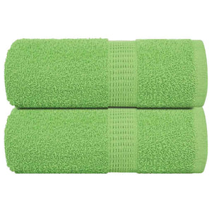 Gästetücher FROGN 2 Stk. Apfelgrün 30x50 cm 360 g/m²