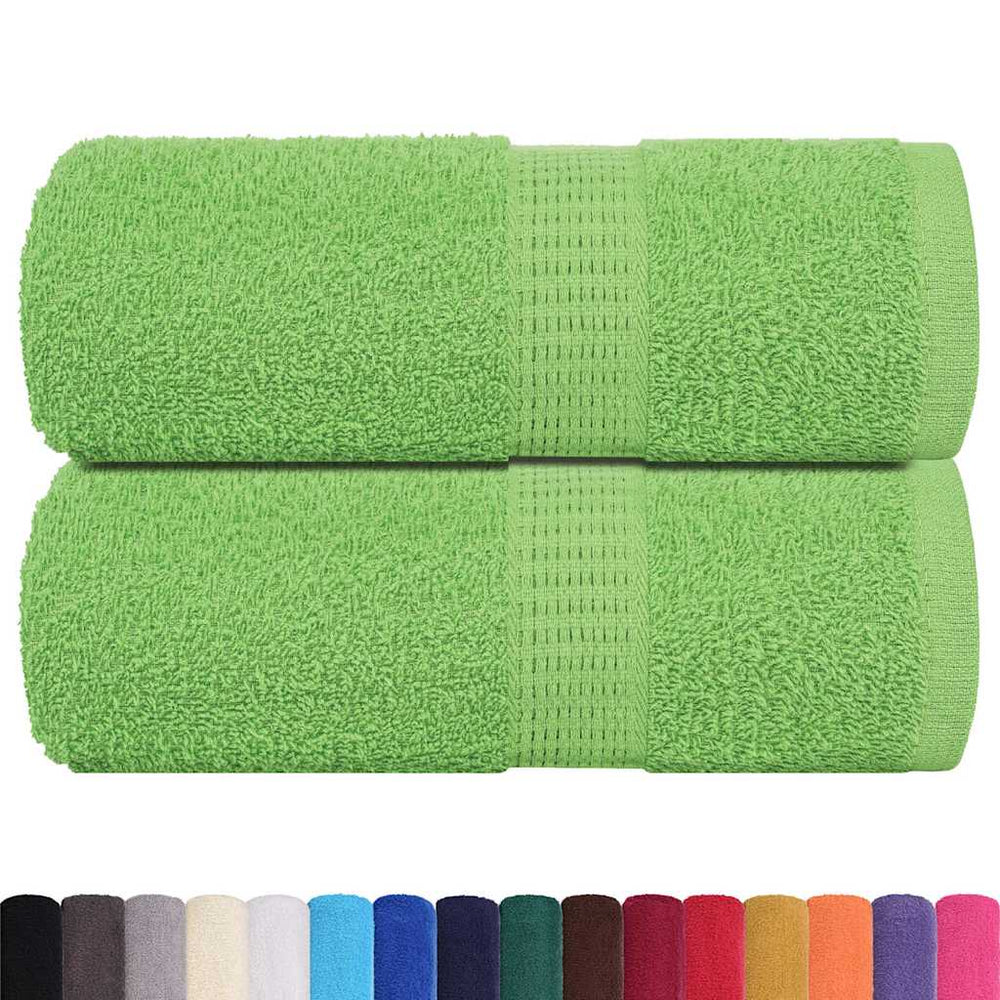 Gästetücher FROGN 2 Stk. Apfelgrün 30x50 cm 360 g/m²