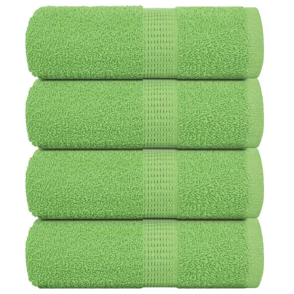 Gästetücher FROGN 4 Stk. Apfelgrün 30x50 cm 360 g/m²