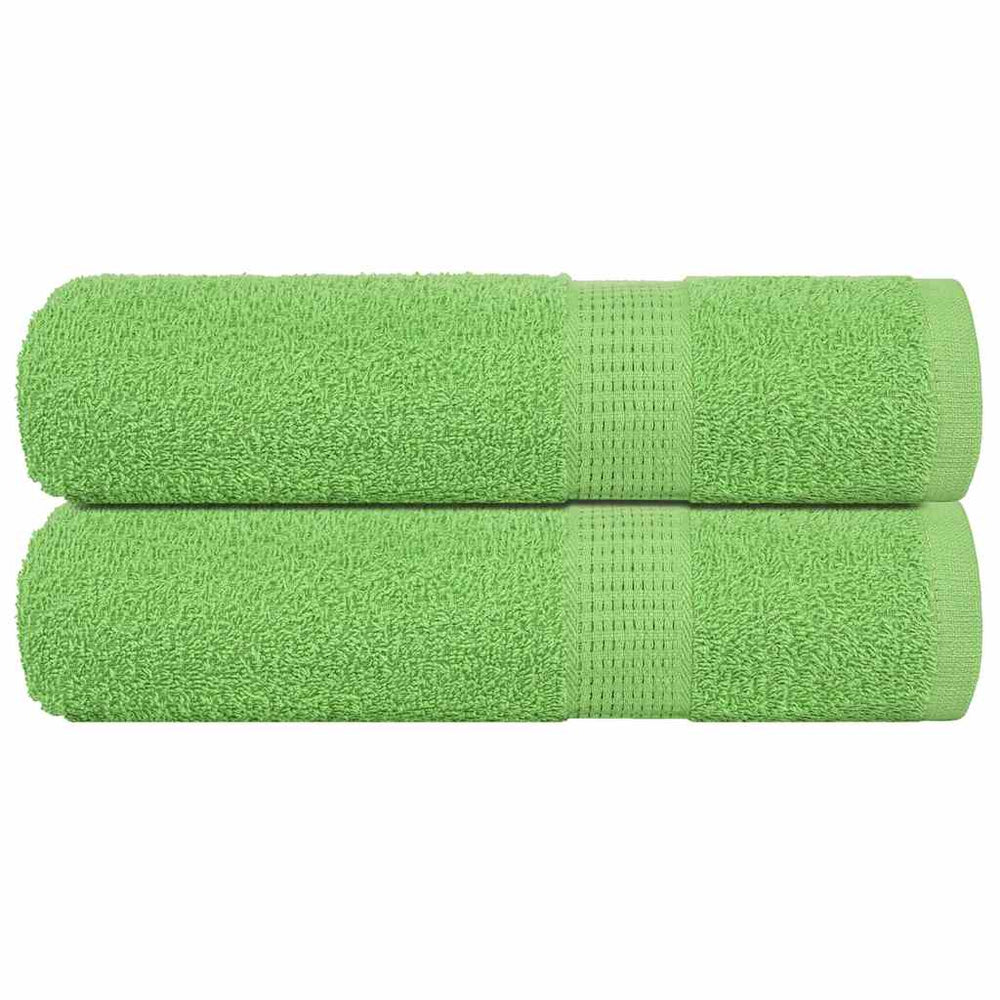 Handtücher FROGN 2 Stk. Apfelgrün 50x100 cm 360 g/m²