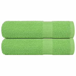 Handtücher FROGN 2 Stk. Apfelgrün 50x100 cm 360 g/m²
