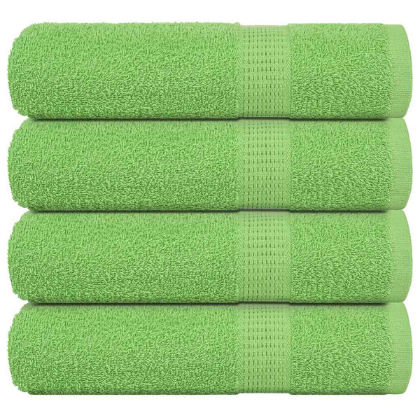 Handtücher FROGN 4 Stk. Apfelgrün 50x100 cm 360 g/m²