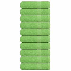 Handtücher FROGN 10 Stk. Apfelgrün 50x100 cm 360 g/m²