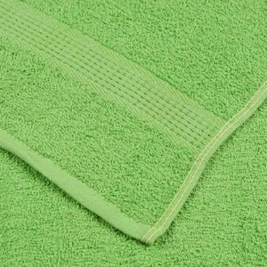 Handtücher FROGN 10 Stk. Apfelgrün 50x100 cm 360 g/m²