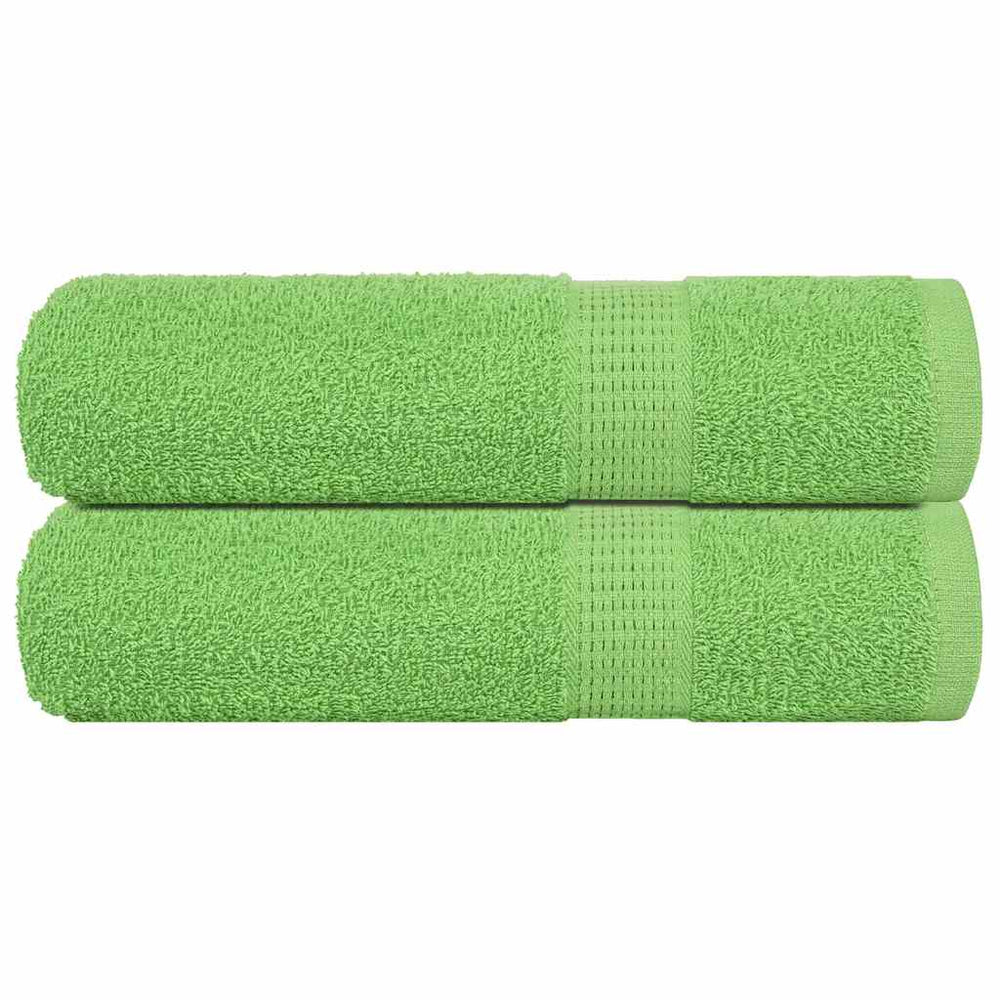 Duschtücher FROGN 2 Stk. Apfelgrün 70x140 cm 360 g/m²