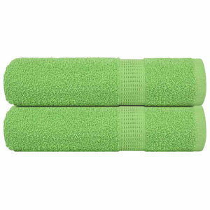 Duschtücher FROGN 2 Stk. Apfelgrün 70x140 cm 360 g/m²