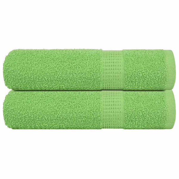 Duschtücher FROGN 2 Stk. Apfelgrün 70x140 cm 360 g/m²