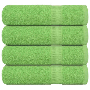 Duschtücher FROGN 4 Stk. Apfelgrün 70x140 cm 360 g/m²
