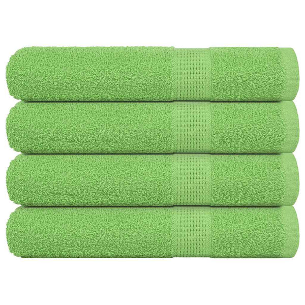 Saunatücher FROGN 4 Stk. Apfelgrün 80x200 cm 360 g/m²