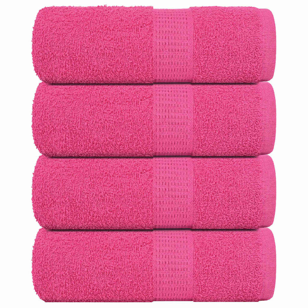 Waschtücher FROGN 4 Stk. Rosa 30x30 cm 360 g/m²