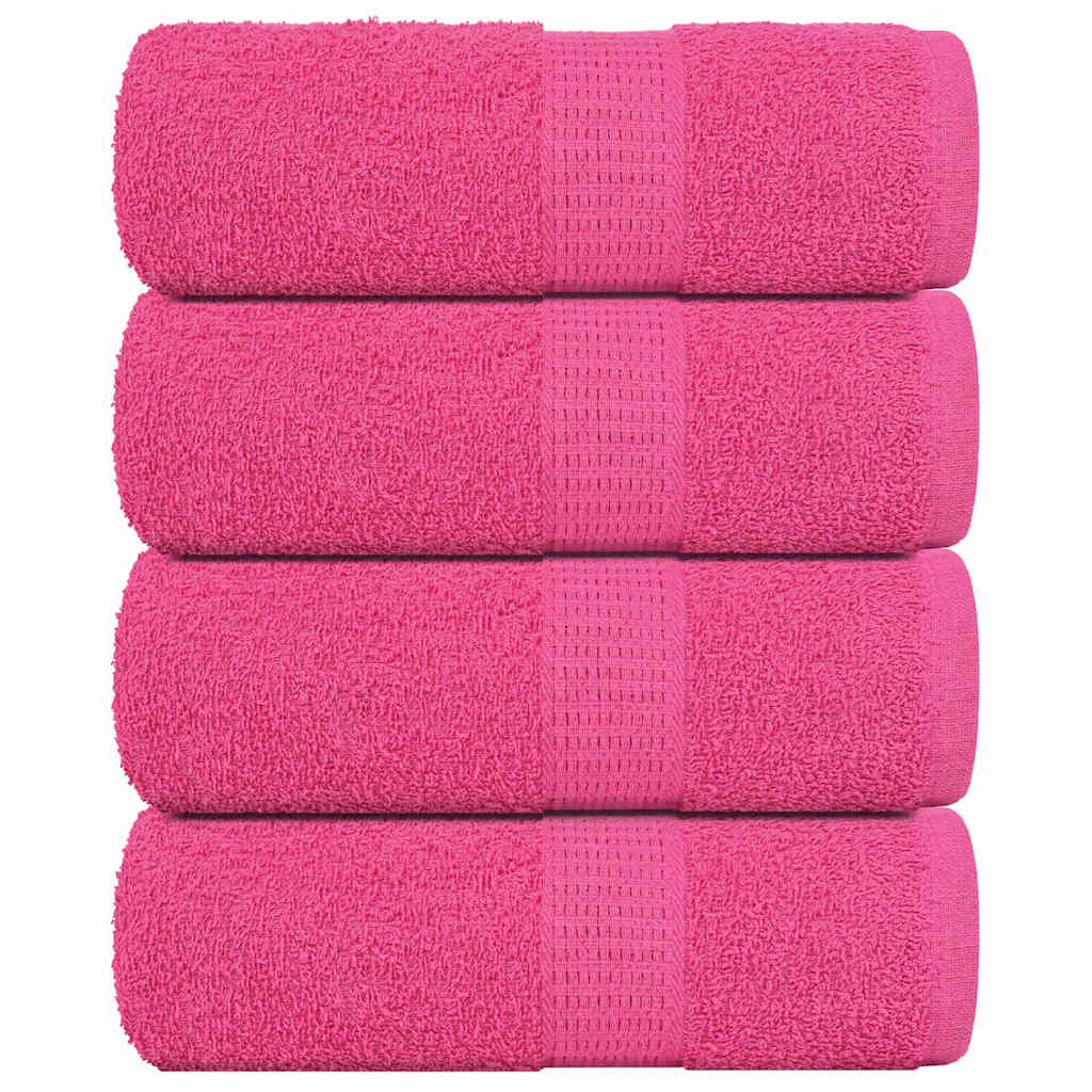 Waschtücher FROGN 4 Stk. Rosa 30x30 cm 360 g/m²