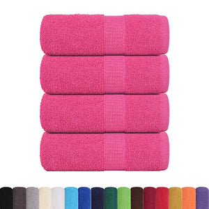 Waschtücher FROGN 4 Stk. Rosa 30x30 cm 360 g/m²