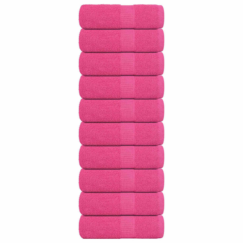 Waschtücher FROGN 10 Stk. Rosa 30x30 cm 360 g/m²