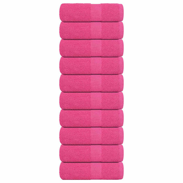 Waschtücher FROGN 10 Stk. Rosa 30x30 cm 360 g/m²
