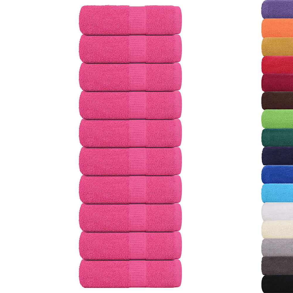 Waschtücher FROGN 10 Stk. Rosa 30x30 cm 360 g/m²