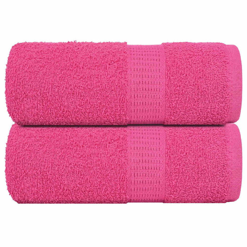 Gästetücher FROGN 2 Stk. Rosa 30x50 cm 360 g/m²
