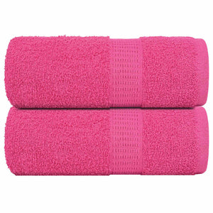 Gästetücher FROGN 2 Stk. Rosa 30x50 cm 360 g/m²